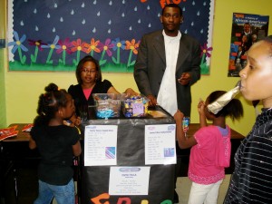 Buying snacks at the student-run store, Carter School (Courtney Morris/Carter School).