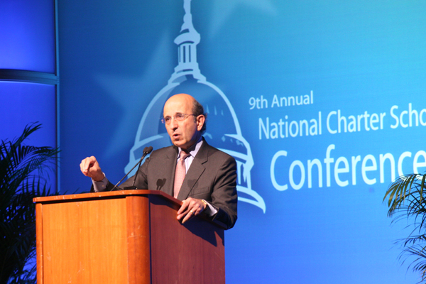 Joel Klein, Chancellor of the New York City public schools, spoke at the National Charter Schools Conference on Tuesday.