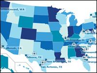 Image: U.S. Classroom Map