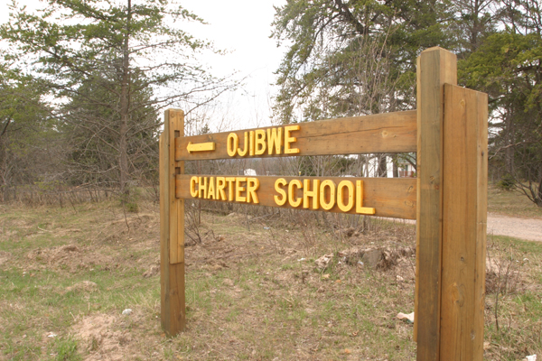 Ojibwe Charter School on Bay Mills Indian Community.